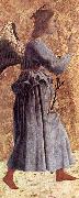 Piero della Francesca Polyptych of the Misericordia: Archangel Gabriel oil